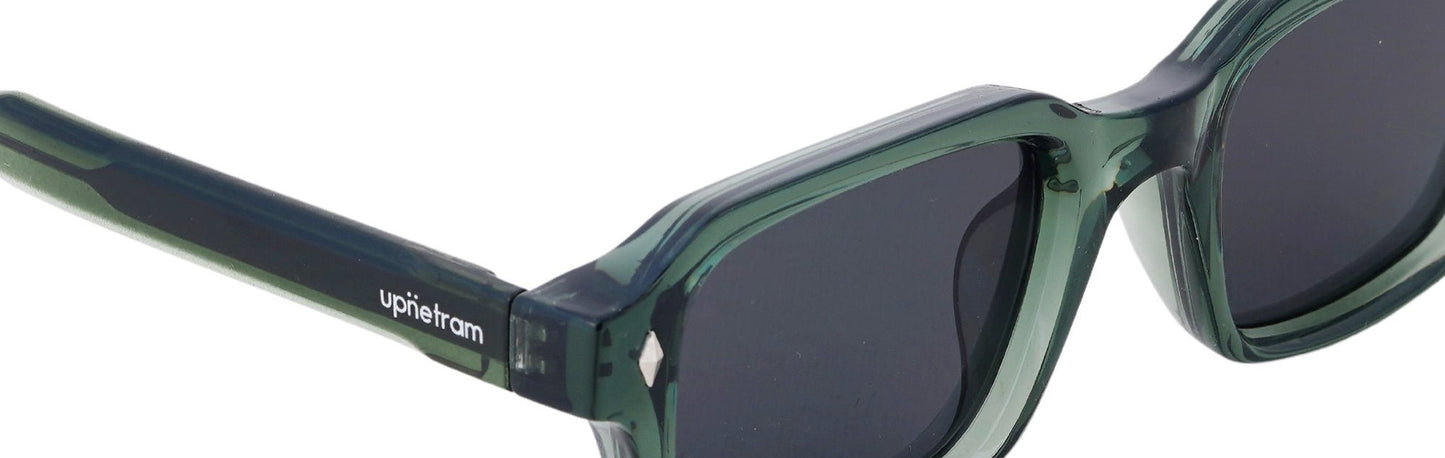UP98113-C6-Handmade Bio Acetate-Deep Emerald - glassesbyahana.com