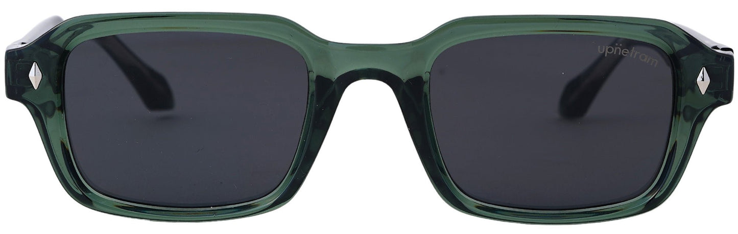 UP98113-C6-Handmade Bio Acetate-Deep Emerald - glassesbyahana.com