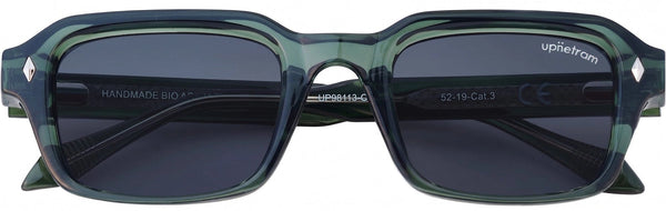 UP98113-C6-Handmade Bio Acetate-Deep Emerald - glassesbyahana.com