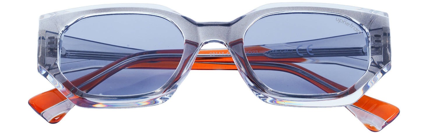 UP98117-C2-Handmade Mix Material-Lavender Glass - glassesbyahana.com