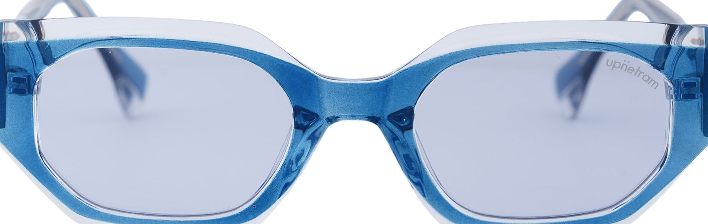 UP98117-C5-Handmade Mix Material-Glacier Azure - glassesbyahana.com
