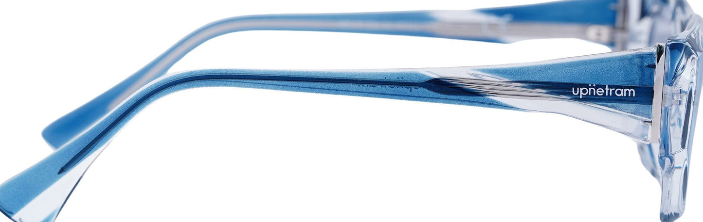 UP98117-C5-Handmade Mix Material-Glacier Azure - glassesbyahana.com