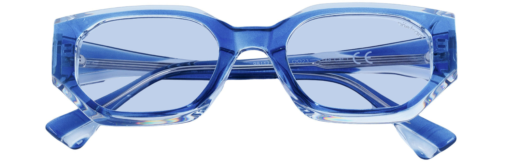 UP98117-C5-Handmade Mix Material-Glacier Azure - glassesbyahana.com