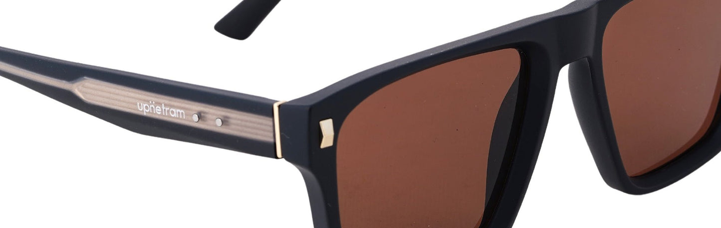 UP98120-C2-Handmade Bio Acetate-Matte Onyx - glassesbyahana.com