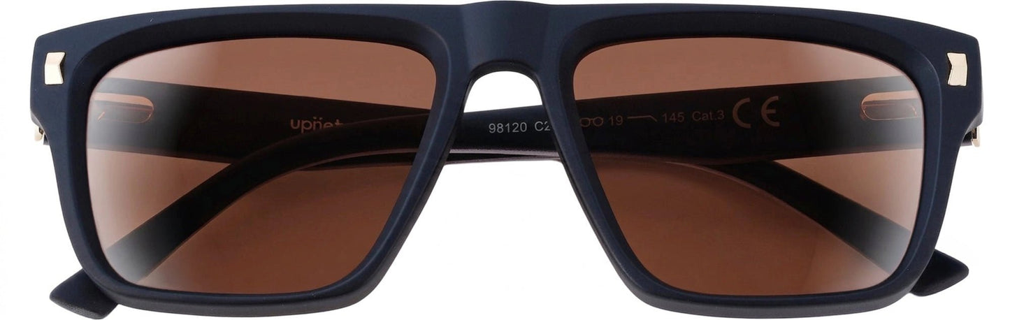 UP98120-C2-Handmade Mix Material-Matte Onyx - glassesbyahana.com