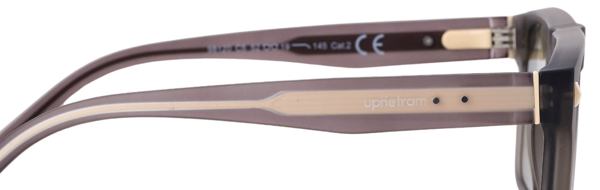 UP98120-C5-Handmade Bio Acetate-Graphite Smoke - glassesbyahana.com