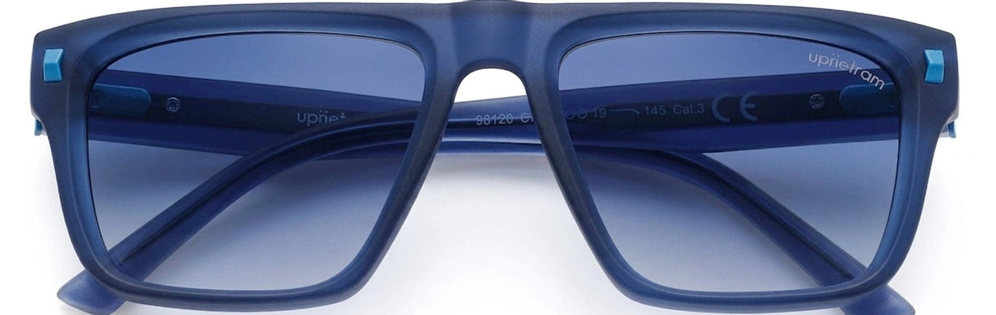 UP98120-C7-Handmade Mix Material-Ocean Navy - glassesbyahana.com