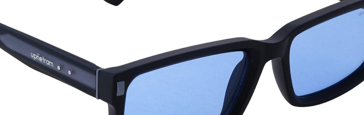 UP98126-C3-Handmade Bio Acetate-Shadow Black - glassesbyahana.com