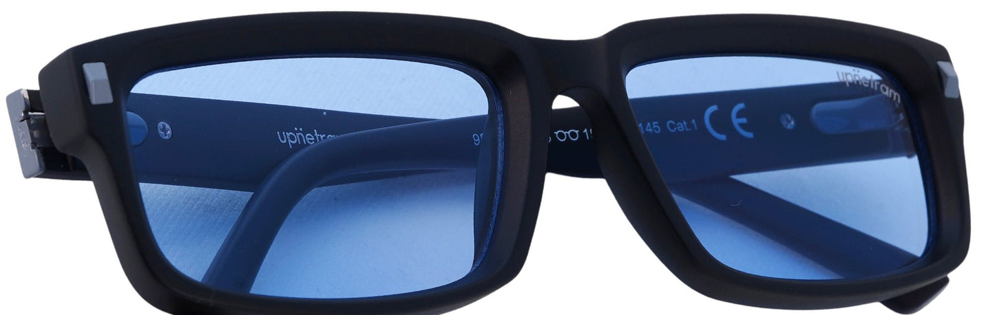 UP98126-C3-Handmade Bio Acetate-Shadow Black - glassesbyahana.com