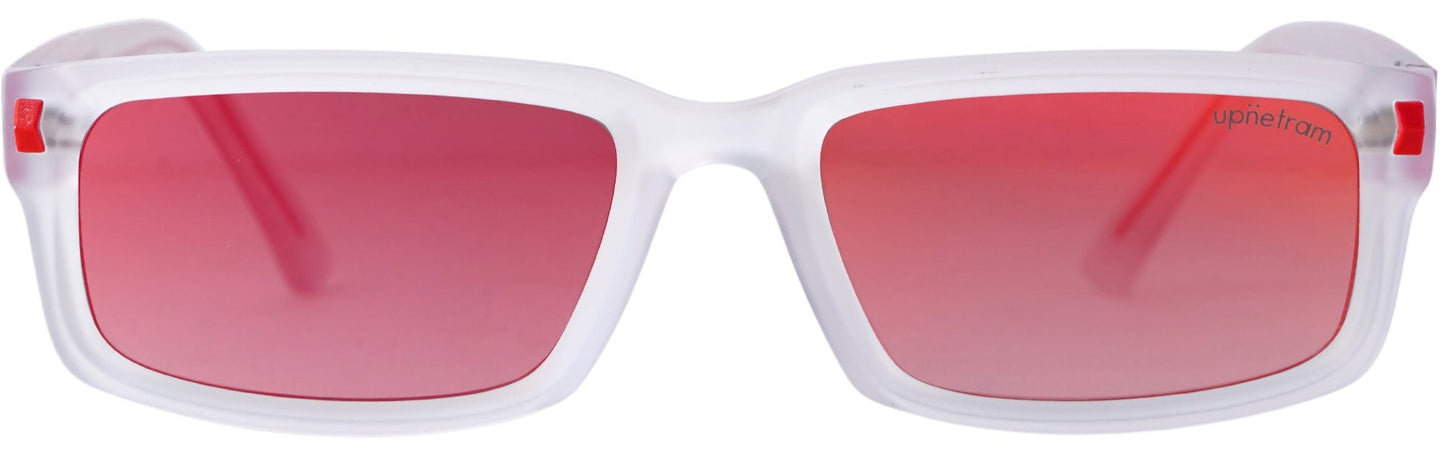 UP98126-C8-Handmade Bio Acetate-Frosted Ruby - glassesbyahana.com