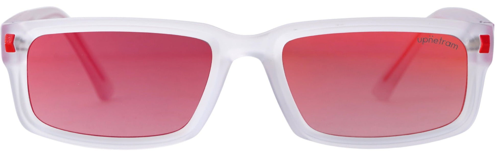 UP98126-C8-Handmade Bio Acetate-Frosted Ruby - glassesbyahana.com