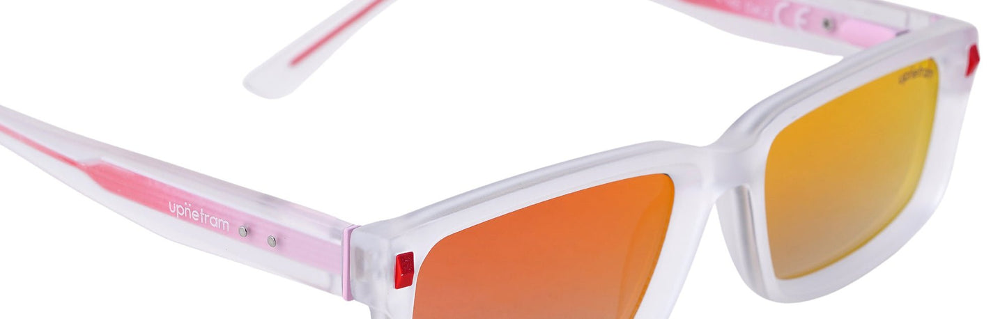 UP98126-C8-Handmade Bio Acetate-Frosted Ruby - glassesbyahana.com