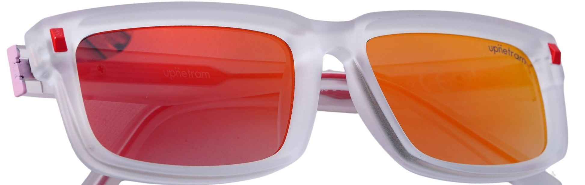 UP98126-C8-Handmade Bio Acetate-Frosted Ruby - glassesbyahana.com