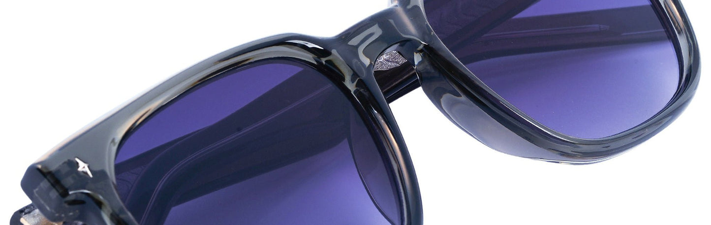 UP9842-C2-Handmade Mix Material-Moonlit Smoke - glassesbyahana.com