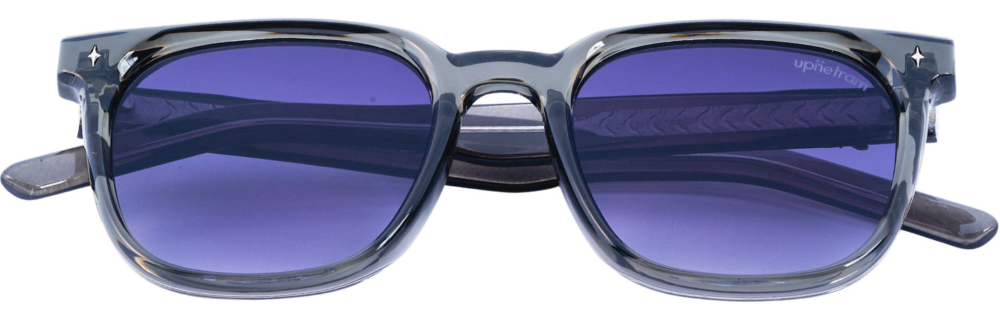 UP9842-C2-Handmade Mix Material-Moonlit Smoke - glassesbyahana.com