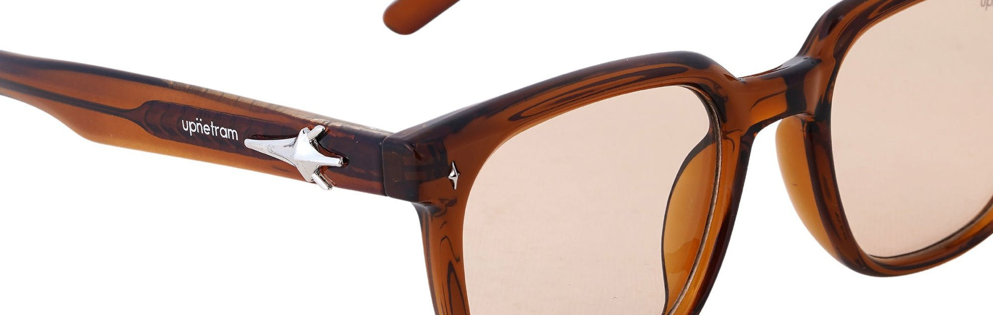 UP9842-C3-Handmade Bio Acetate-Cognac Amber - glassesbyahana.com