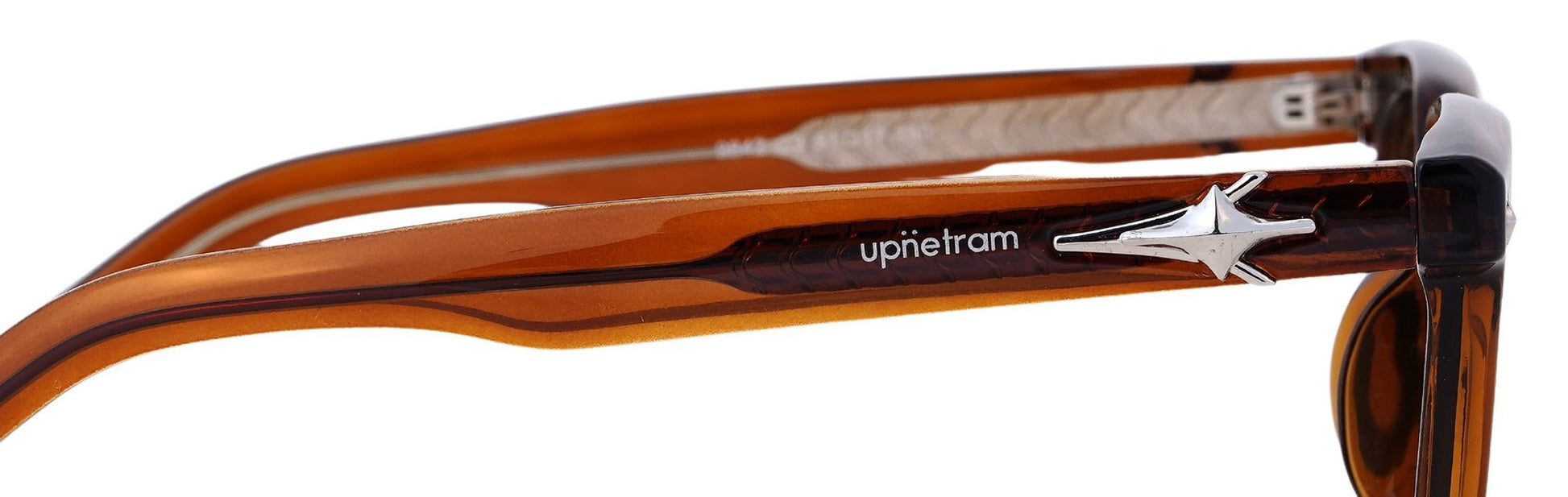 UP9842-C3-Handmade Bio Acetate-Cognac Amber - glassesbyahana.com