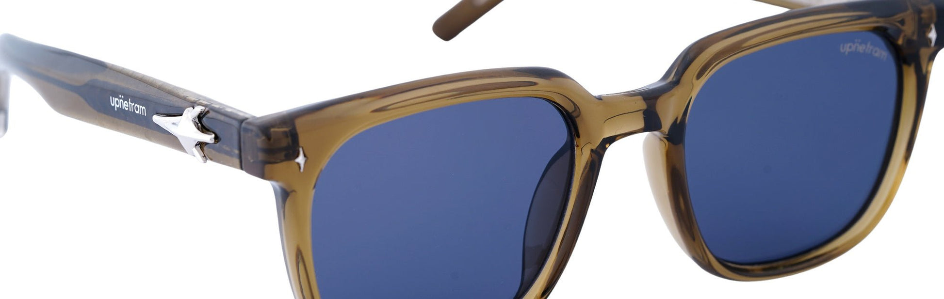 UP9842-C5-Handmade Mix Material-Olive Amber - glassesbyahana.com