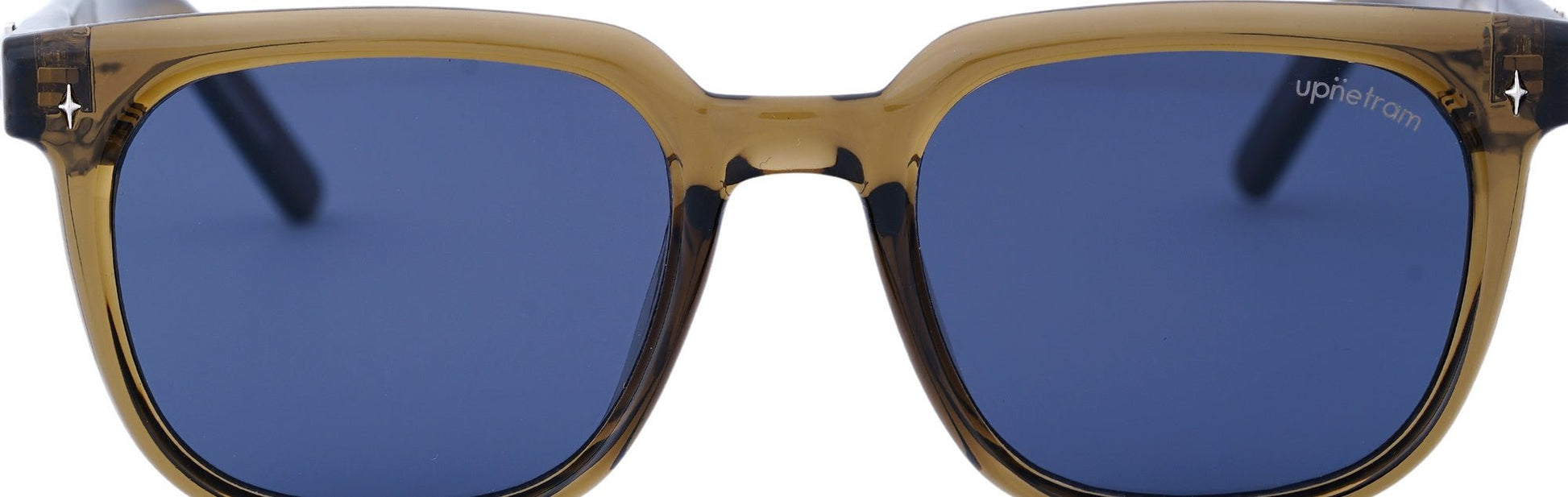 UP9842-C5-Handmade Mix Material-Olive Amber - glassesbyahana.com
