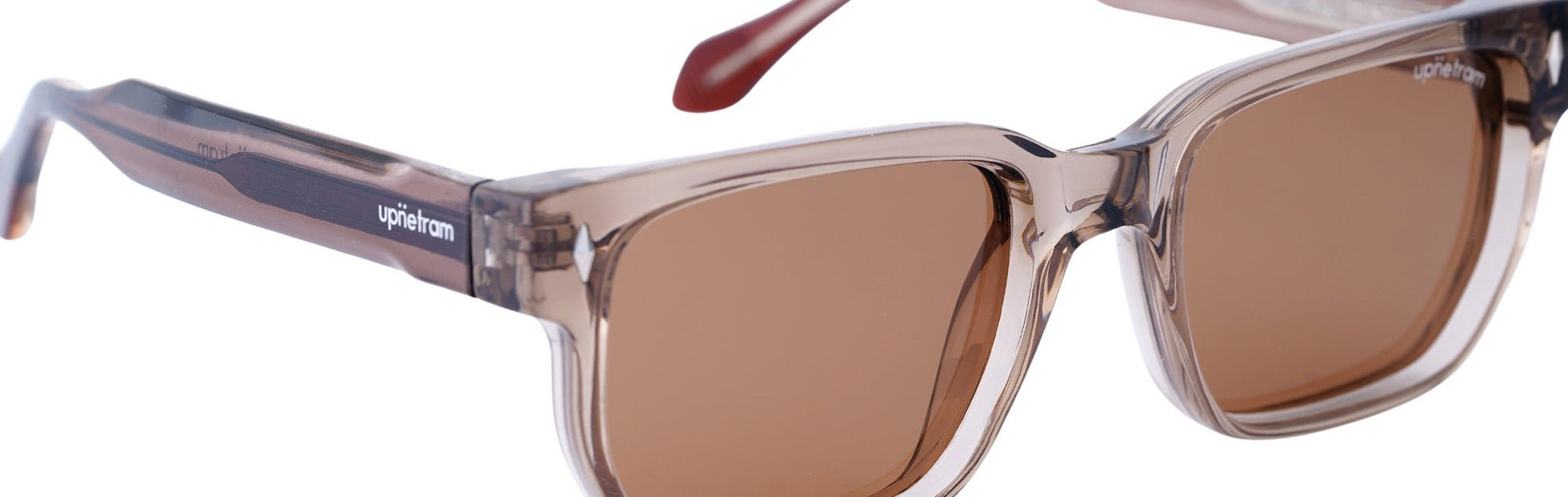 UP9873-C4-Handmade Mix Material-Taupe Mirage - glassesbyahana.com