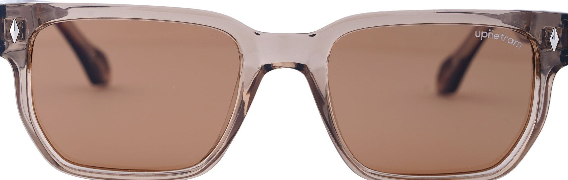 UP9873-C4-Handmade Mix Material-Taupe Mirage - glassesbyahana.com