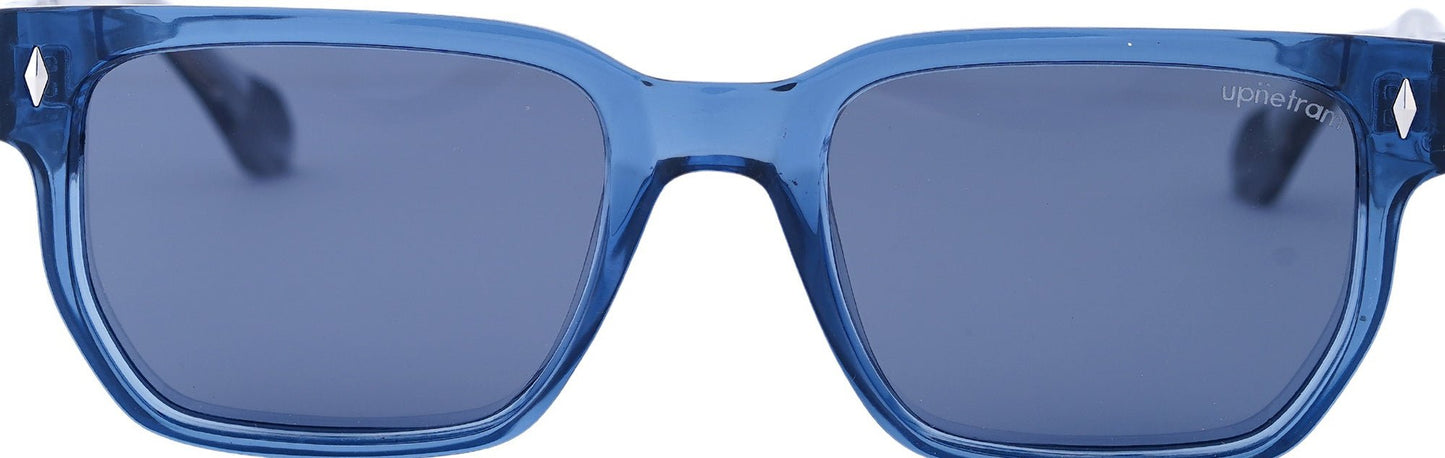 UP9873-C5-Handmade Mix Material-Marina Blue - glassesbyahana.com