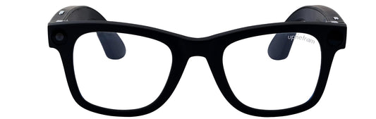 UPE03-Handmade Bio Acetate-Matte Black-Smart Video Glasses - glassesbyahana.com
